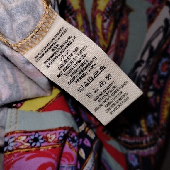 Free People Intimately Paisley BodySuit - Picture 3 of 6